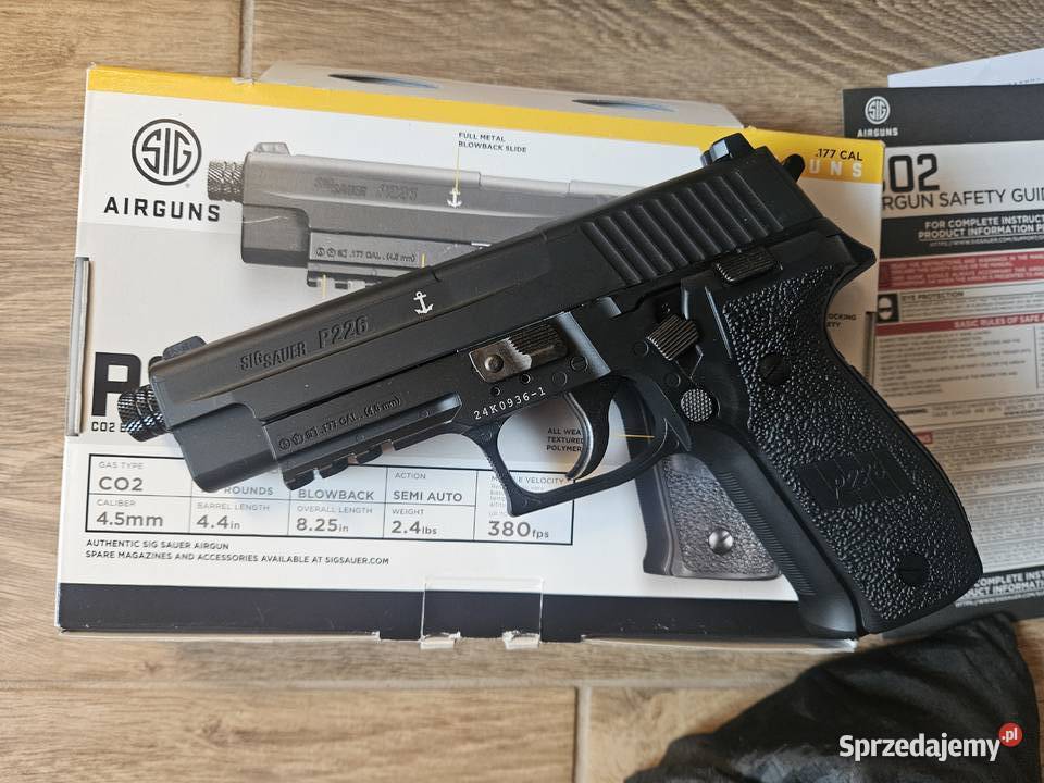 Wiatrówka SIG SAUER P226 blow back Sporty strzeleckie i myślistwo Sporty strzeleckie i myślistwo sprzedam