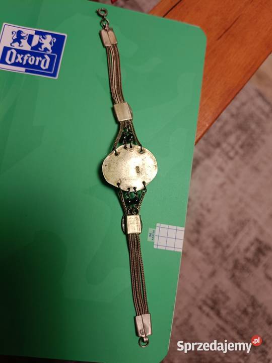 Stara srebrna bransoletka Małomice