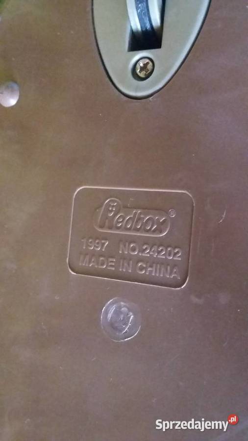Duży zabawkowy statek piracki Redbox 1997 Strzyżewice