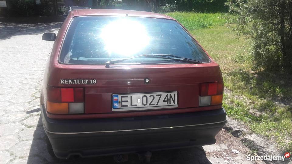 Sprzedam renault 19 tanio Łódź