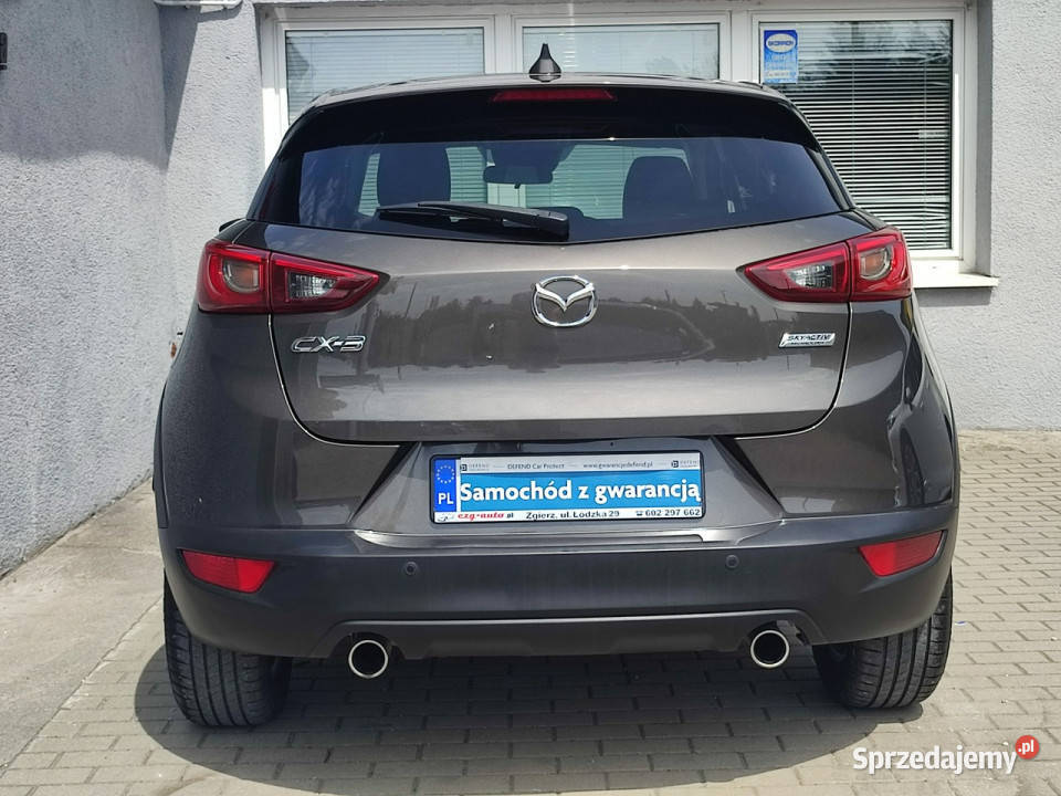 Mazda CX3 Rej I 2016r udokumentowany przebieg system Start-Stop Zgierz