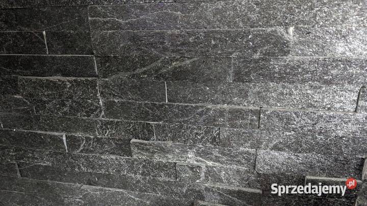 KAMIEŃ NATURALNY DEKORACYJNY KWARCYT CZARNY sprzedam