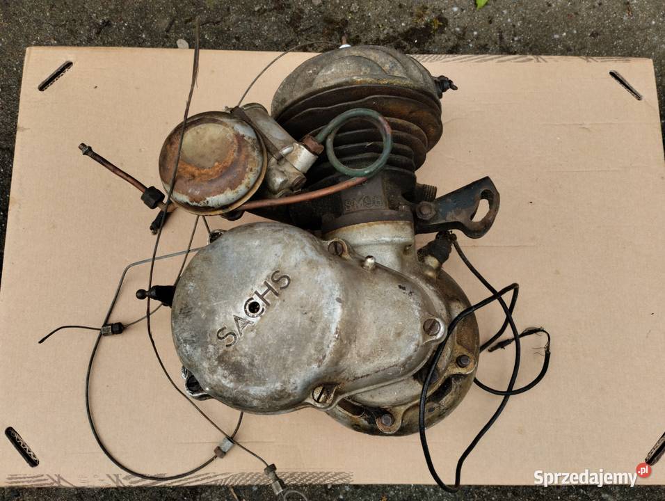 Sachs SM98 silnik z osprzętem kompletny