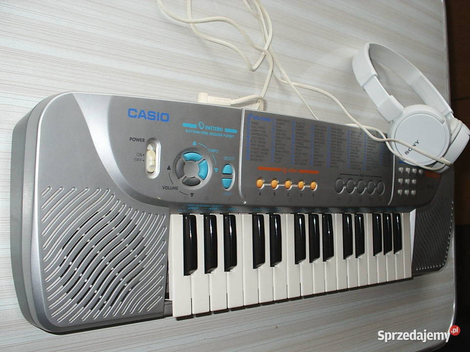Keyboard dzieci Casio SA45 ze słuchawkami Sony dolnośląskie Kłodzko sprzedam