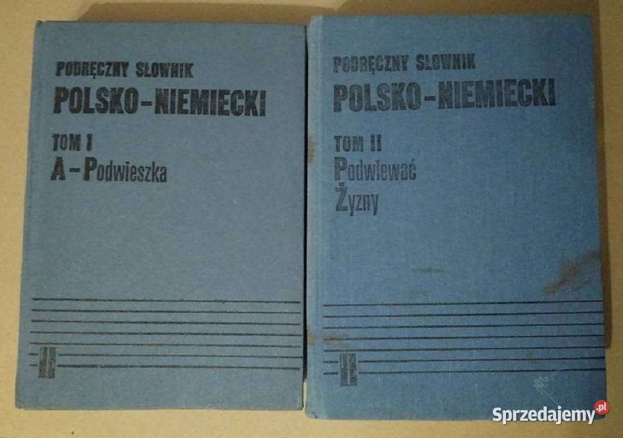 Podręczny słownik Polsko - Niemiecki T.1 i 2