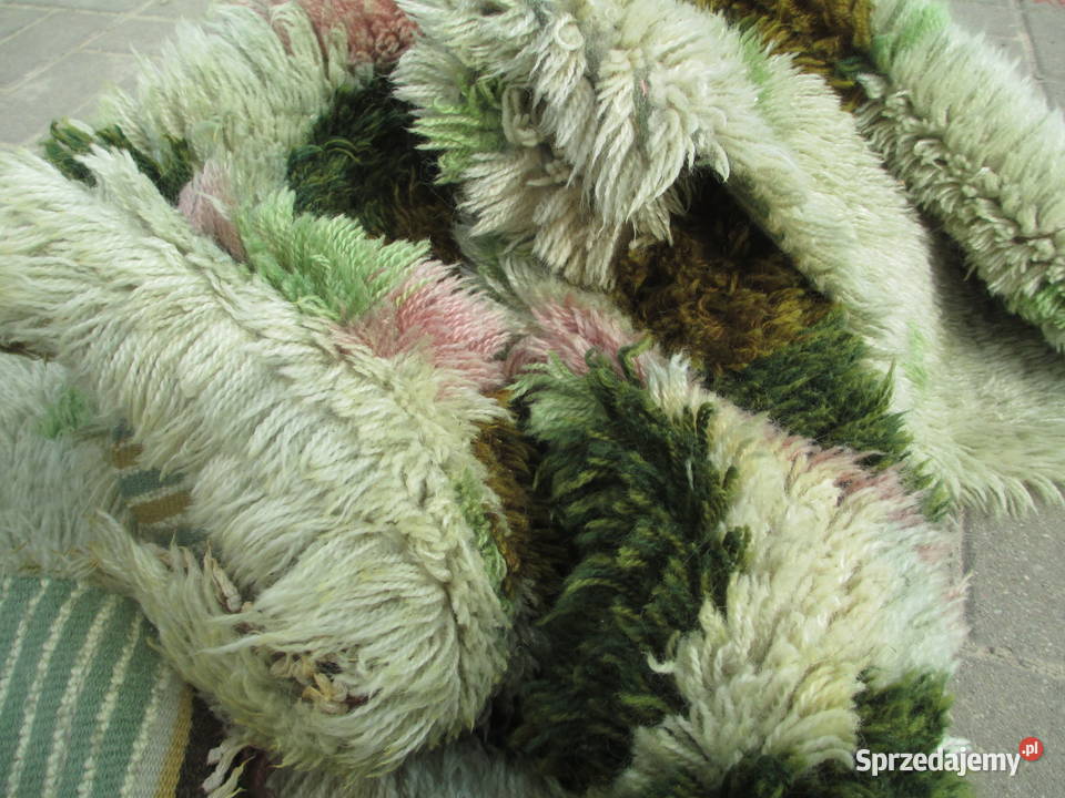 Dywan Rya 180 x 84 Szwecja lata 60 Lublin sprzedam