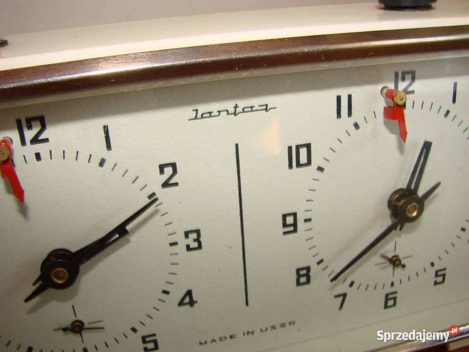 Jantar zegar szachowy CCCP Pruszcz Gdański