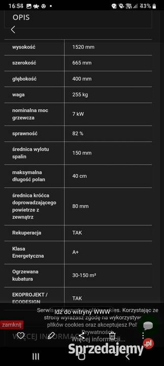 Kominek Stockholm High Exclusive Nordpeis Kominki gazowe Śrem