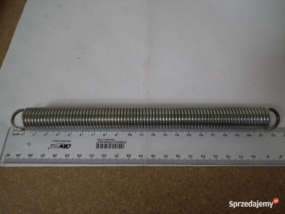 Sprężyna naciągowa z uchem 230 x 20 mm
