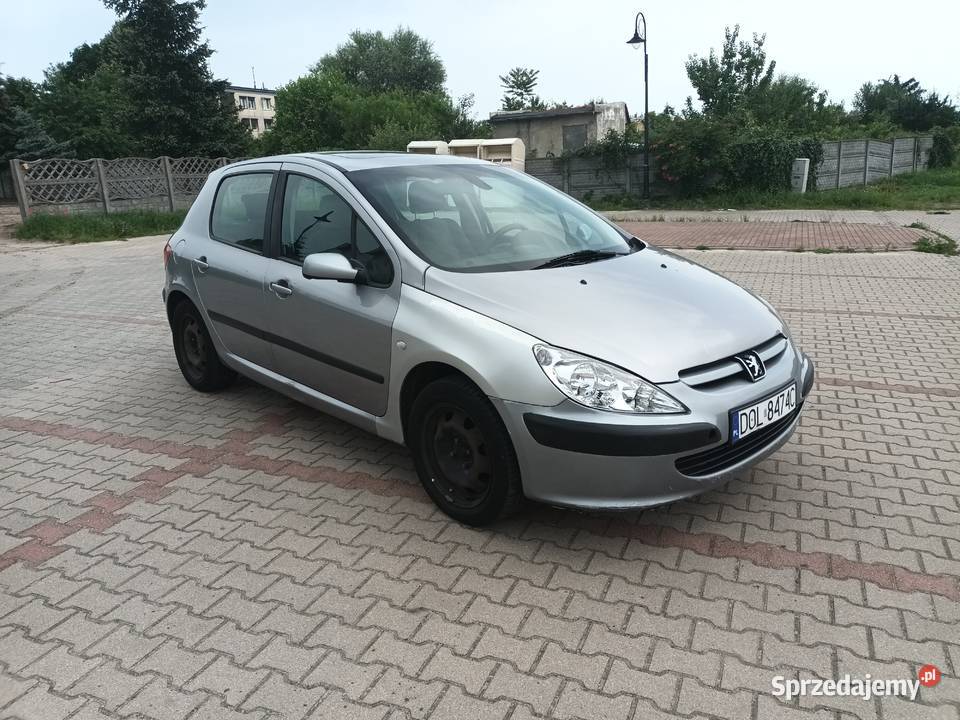 PEUGEOT 307 20 HDI 2002r KLIMATRONIK 5 drzwi manualna wielkopolskie Jarocin