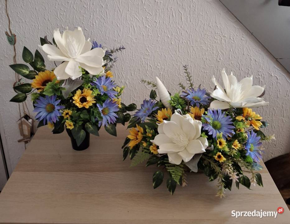 Kompozycja wiazanka stroik nagrobna Kwidzyn