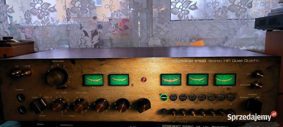 Amplituner Radmor 5100 Quasi Quadro pierwsza