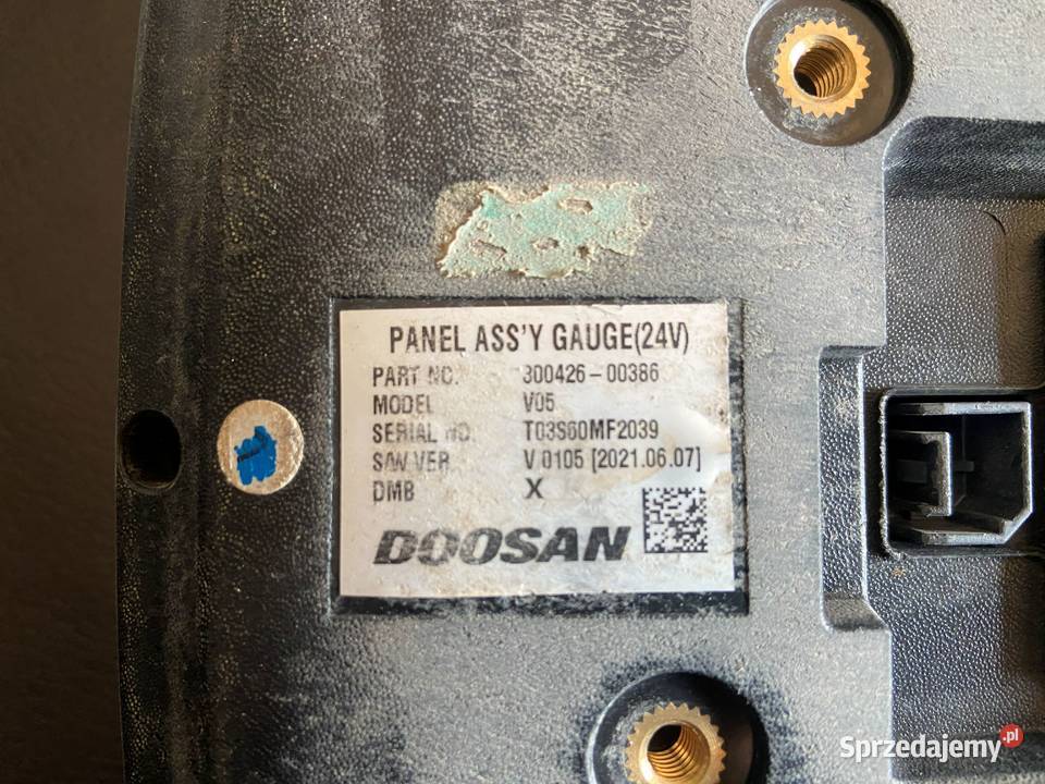 Panel LCD wyświetlacz Doosan Nowogard