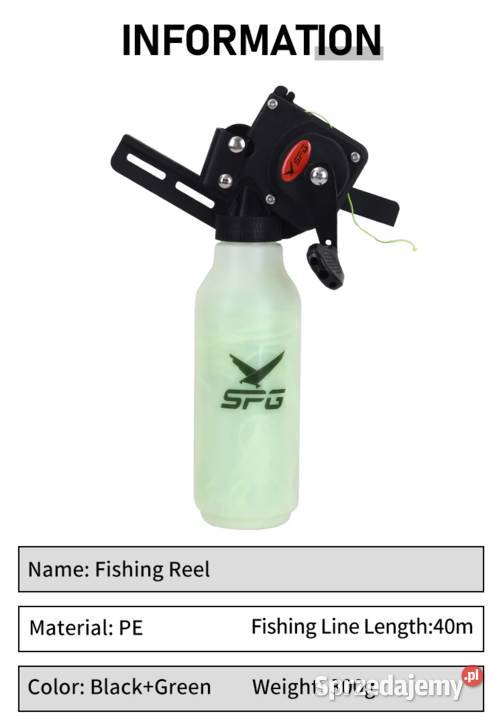 Kołowrotek do łuku bowfishing Zestawy do Nowy Sącz