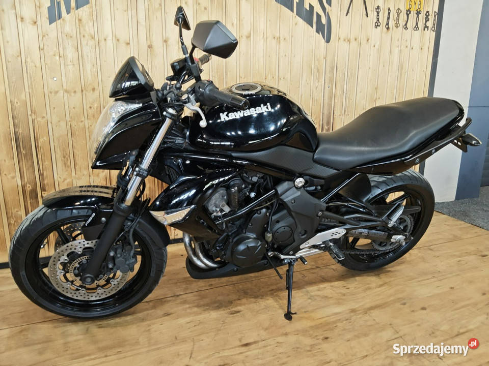Kawasaki ER Piękny Motocykl KAWASAKI ER6n naked Stare Miasto
