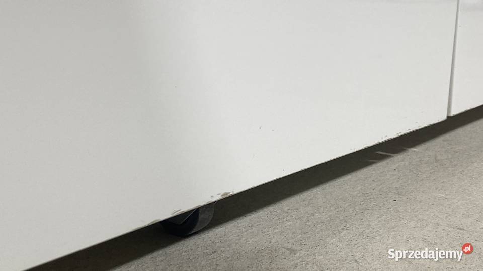 Biała szafka RTV sideboard komoda Budno