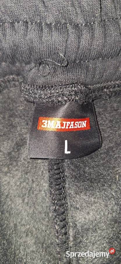 Nowe oryginalne czarne dresy rL 3majFason Tarnów