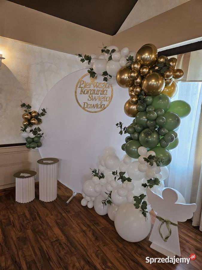 Ścianki na imprezy ścianki balonowe dekoracje