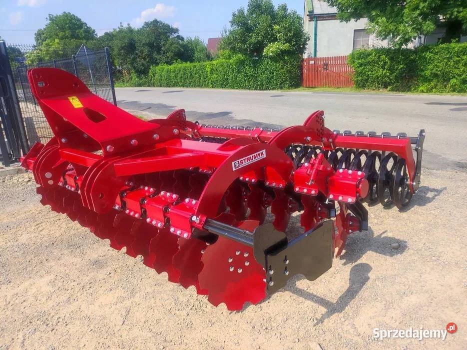 Brona talerzowa 30m wał daszkowySTRUMYK Pozostałe Zielona Góra