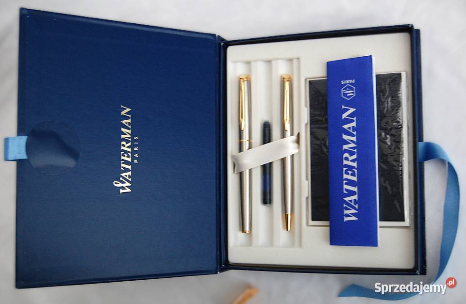 Pióro wieczne i długopis stal Hemisphere Lublin