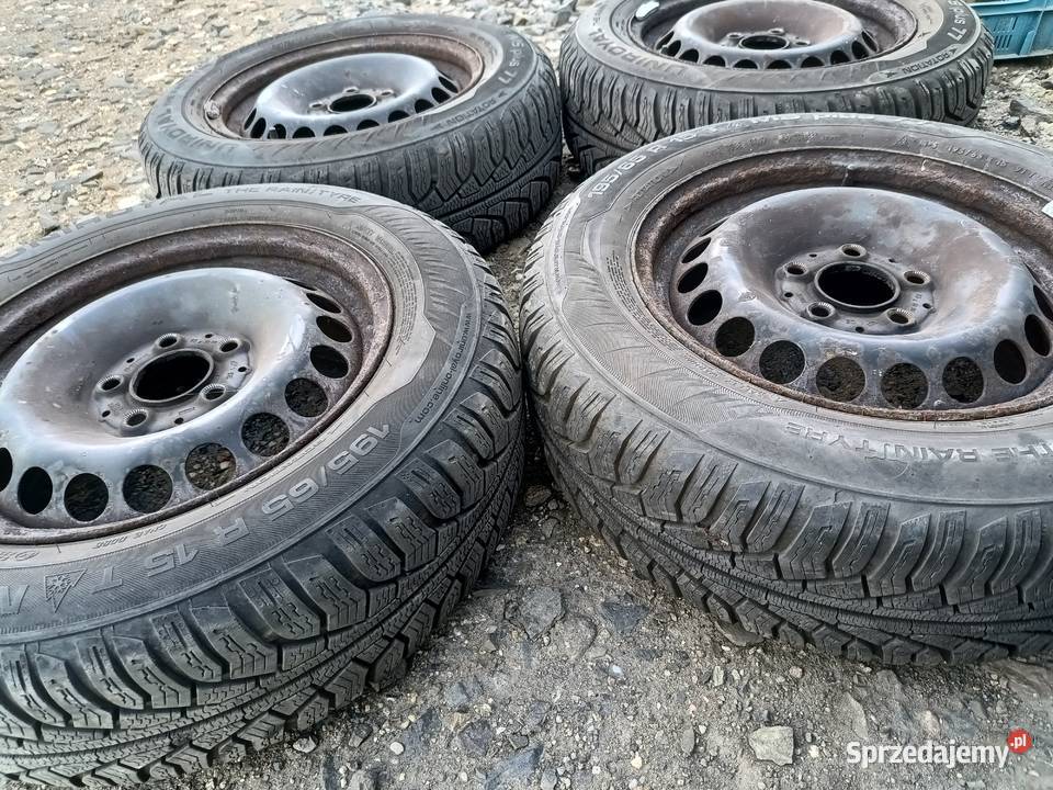 Koła stalowe zimowe 5x112 19565 R15 Mercedes B Samochodowe Witkowo