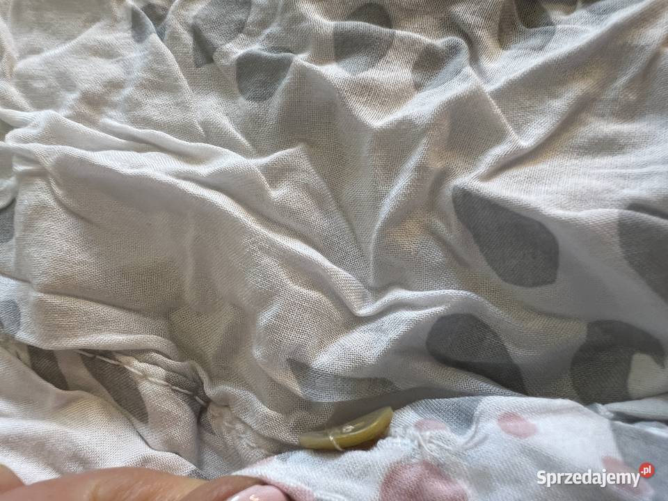 Włoska koszula bez rękawów biała podkarpackie