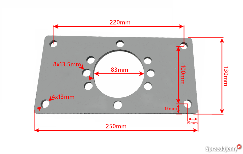 Silnik Hydrauliczny 160 3 GR2 Mocowanie Kołnierz Solec Kujawski