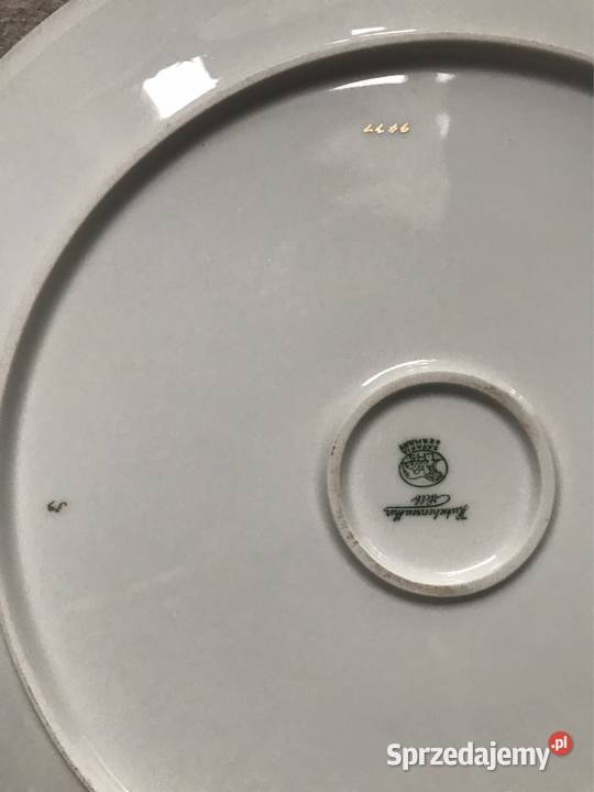 Duża patera talerz porcelanowy Hutschenreuther Warszawa