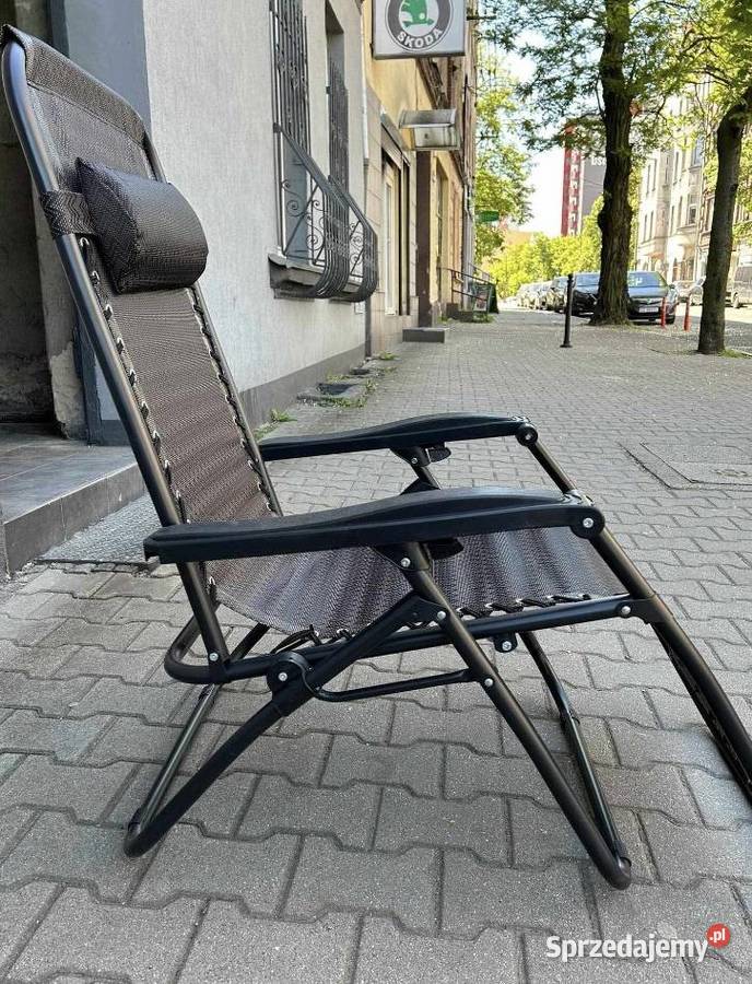 139 Leżak sznurowany z poduszka pod głowę Zabrze sprzedam