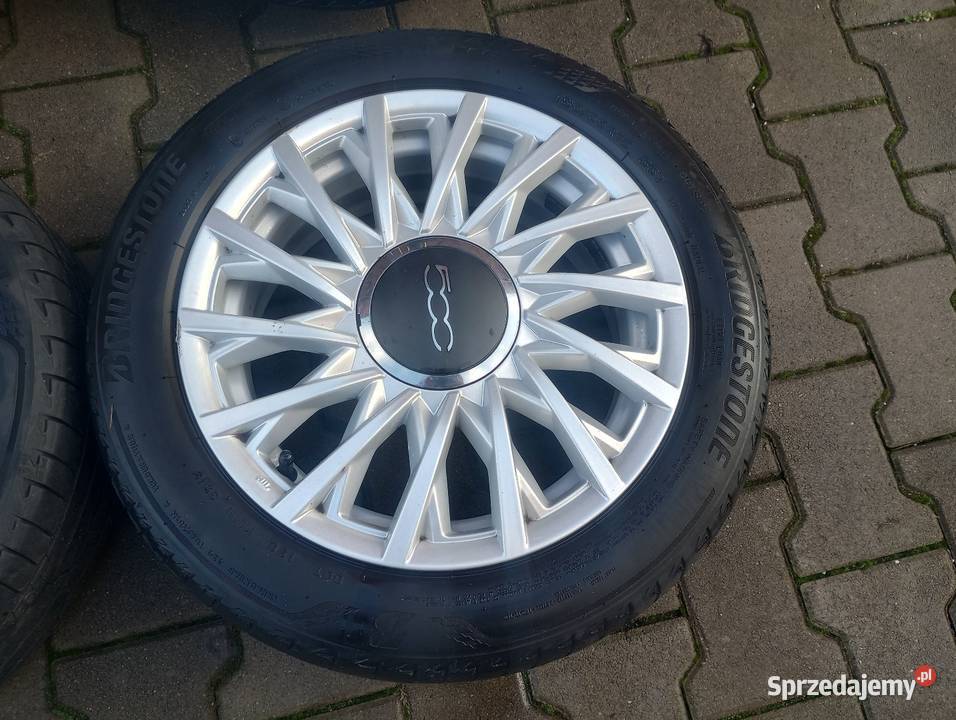 Alufelgi Fiat 500 Oryginalne 15 4x98 Doblo Włocławek sprzedam