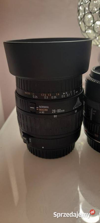 Aparat CANON EOS20D obiektywy ZESTAW Szczurowa