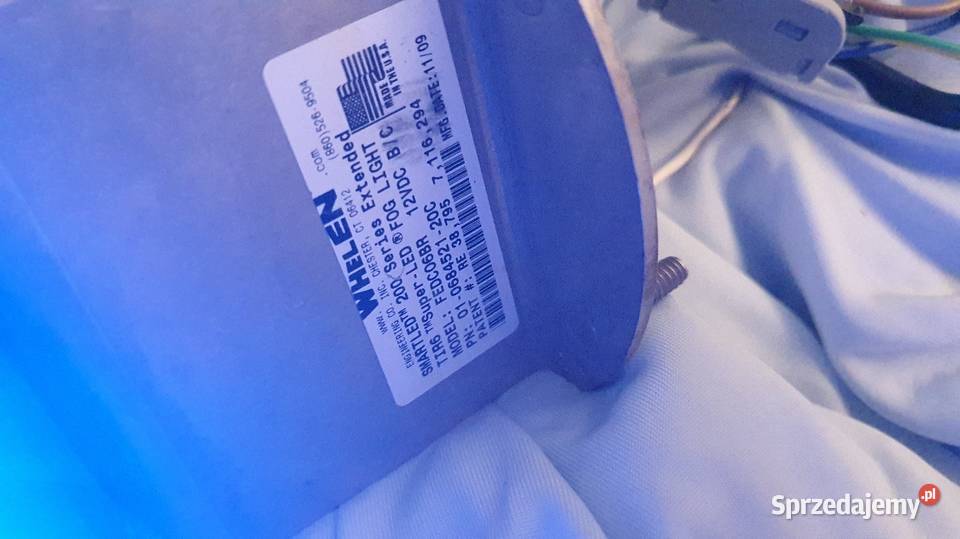 Whelen USA lampy amerykańskie Policja tahoe Pozostałe Katowice sprzedam