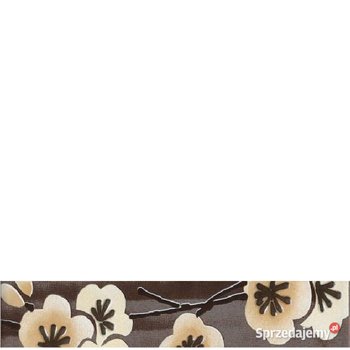 Listwa Nelia brown 48 x 25 Kwadro Paradyż płytki Białogard