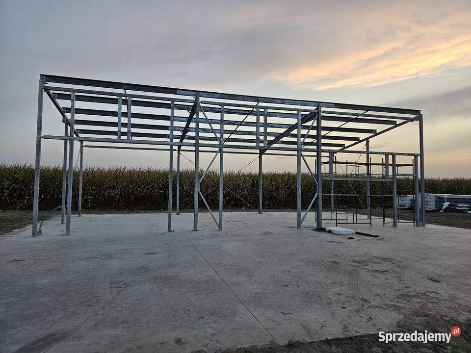 KONSTRUKCJA STALOWA 7m x 15m Hala Garaż Wiata Siedlce