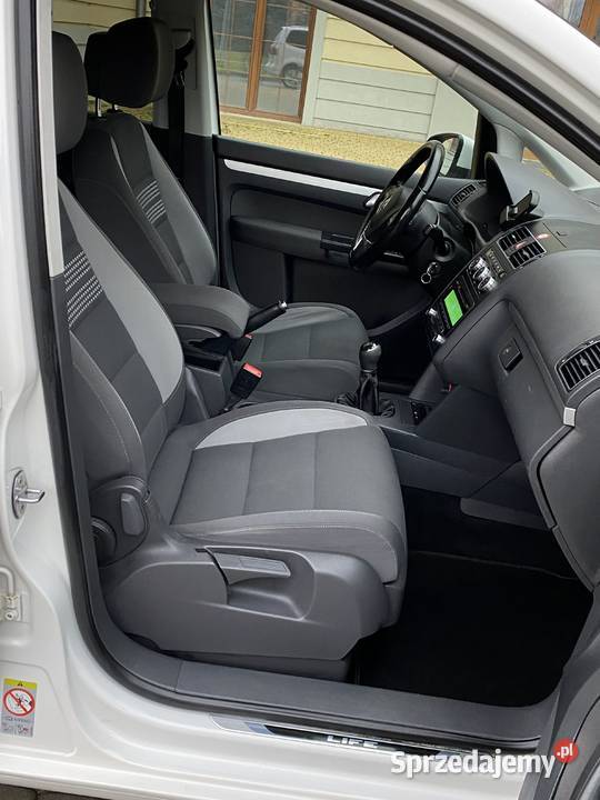 VW Touran Life 2013r 16TDI 105 6bieg Alu16 przyciemniane szyby Wrocław