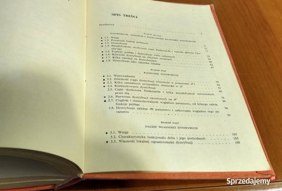 Teoria dystrybucji i analiza transformat Gdańsk