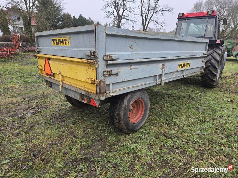 Tuhti M5 Przyczepa wywrotka 5ton Przyczepy rolnicze