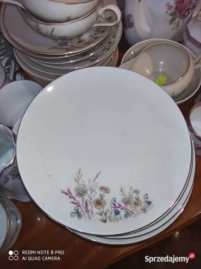 Filiżanka do herbaty z talerzykiem deserowym Gdańsk