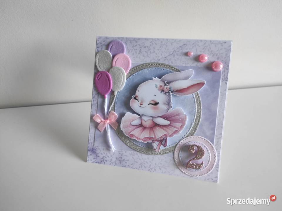 Kartka okolicznościowa ręcznie robiona na Łódź sprzedam