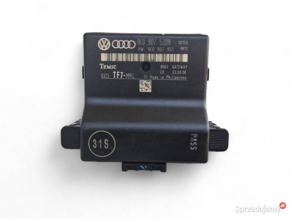 MODUŁ GATEWAY SEAT AUDI SKODA VW 1K0907530H