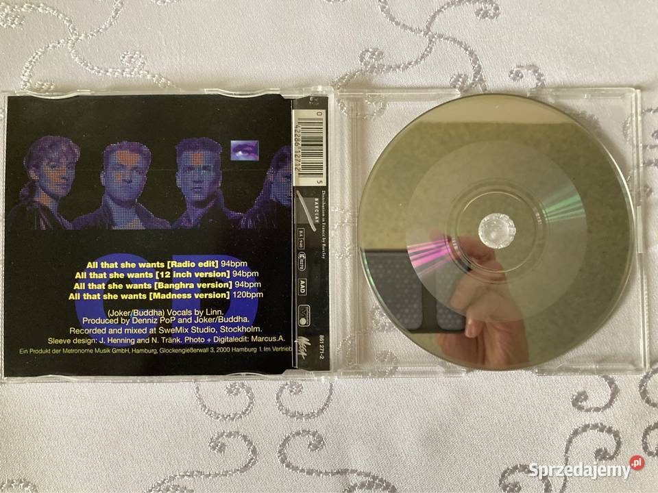 Płyta Cd Single Ace Of Base All That She Wants pop Płyty i kasety Czerwionka-Leszczyny
