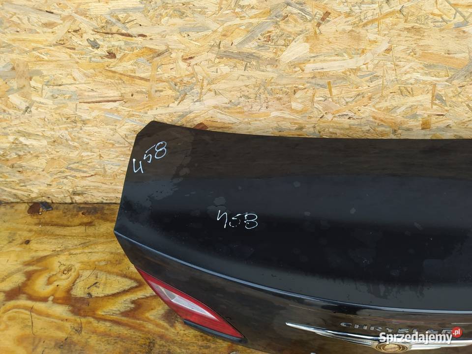 CHRYSLER SEBRING III PXR SEDAN KLAPA TYŁ wielkopolskie Zbierkowo