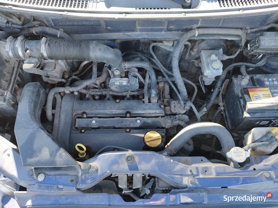 Opel Agila 12 Benzyna 2001 Rok produkcji 2001 Jarocin