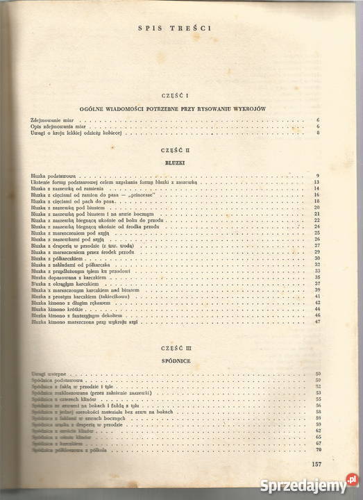 Domowy Poradnik Kroju Anna Bojarowa 1961 poradnik świętokrzyskie Pacanów sprzedam