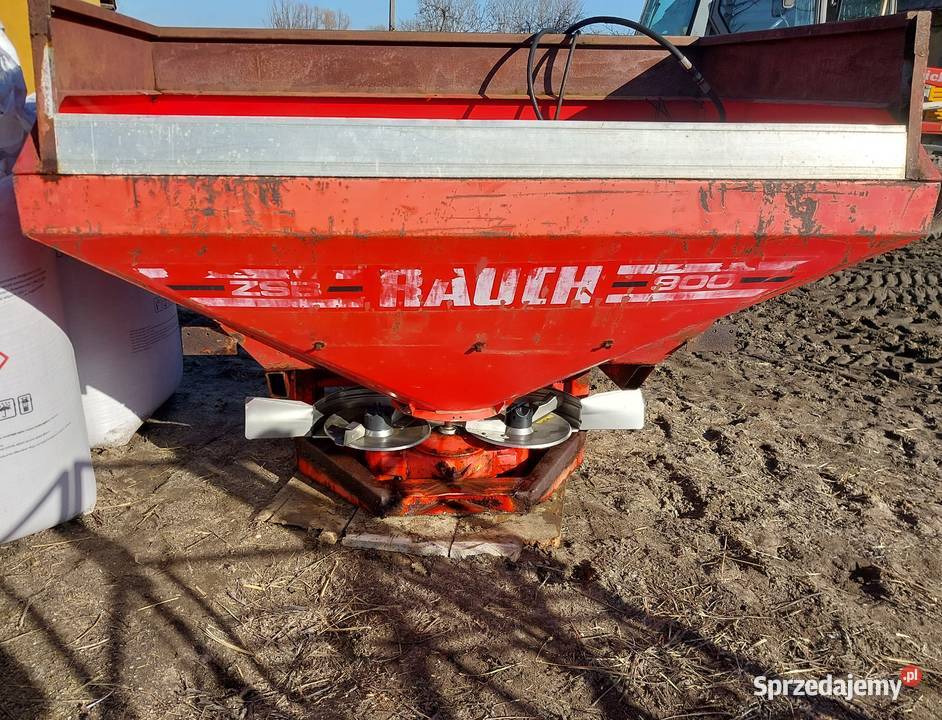 Rozsiewacz Rauch zsb 900 hydraulika 1200 Kłodawa sprzedam