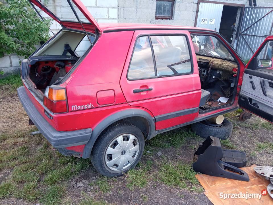 Listwy dachowe Golf 2 5d i inne części
