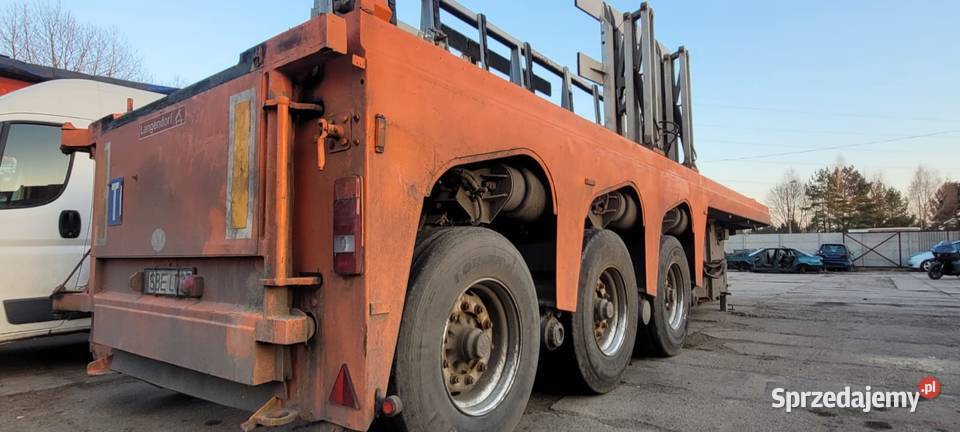 Sprzedam naczepę Landendorf do przewozu ścian