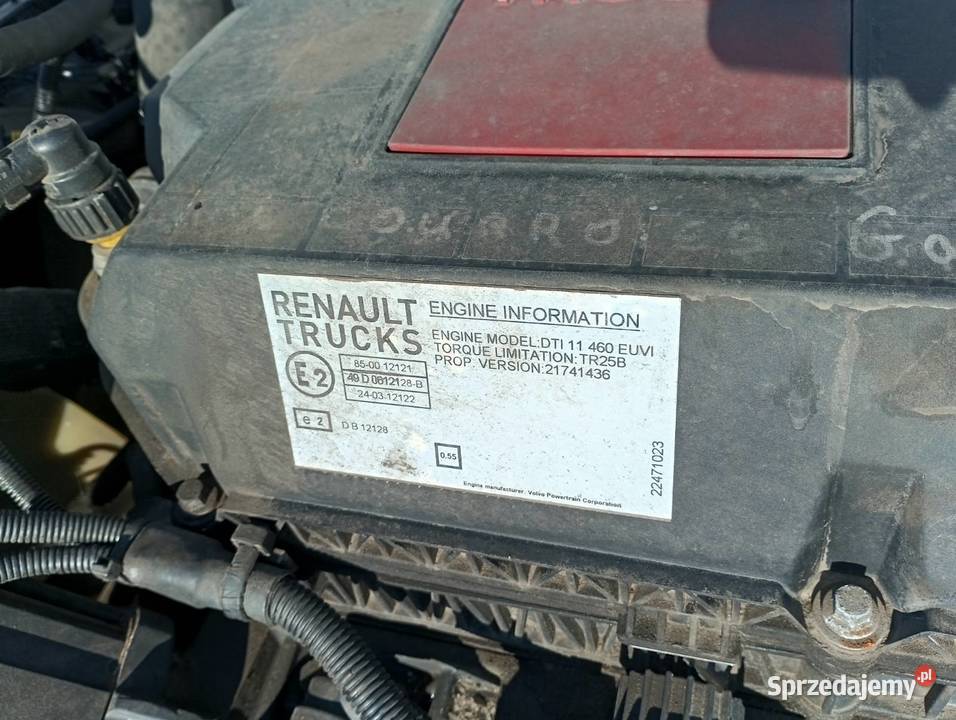 Sprzedam ramę RENAULT T z silnikiem Borek Wielkopolski