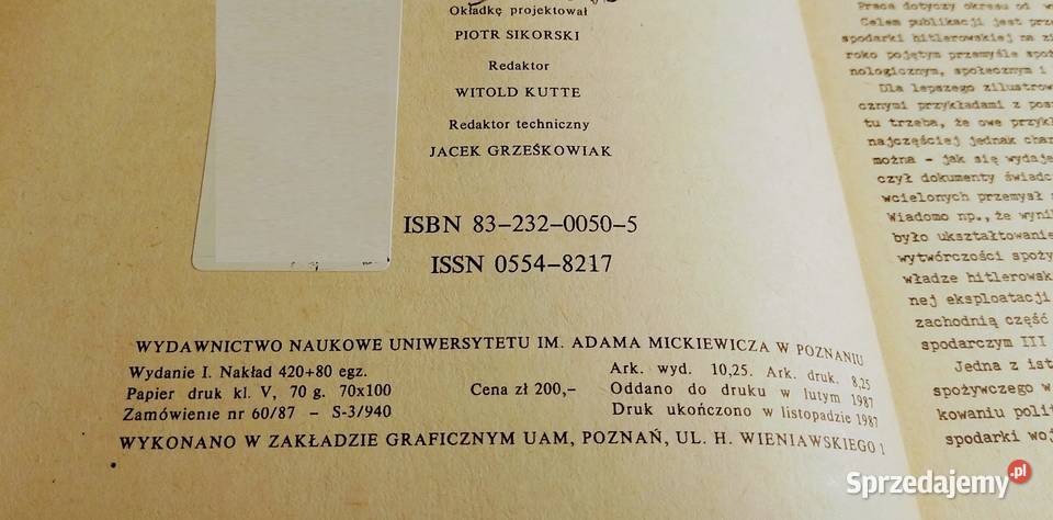 Przemysł spożywczy na tzw wschodnich ziemiach Gdańsk