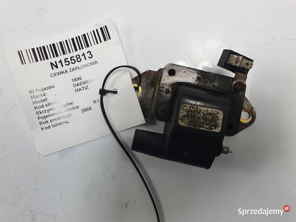 CEWKA ZAPŁONOWA DAEWOO MATIZ 96320818 Lipno